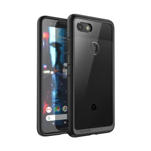Portable Shield Google Pixel 3a Unicorn Beetle Style Clear Case-Black