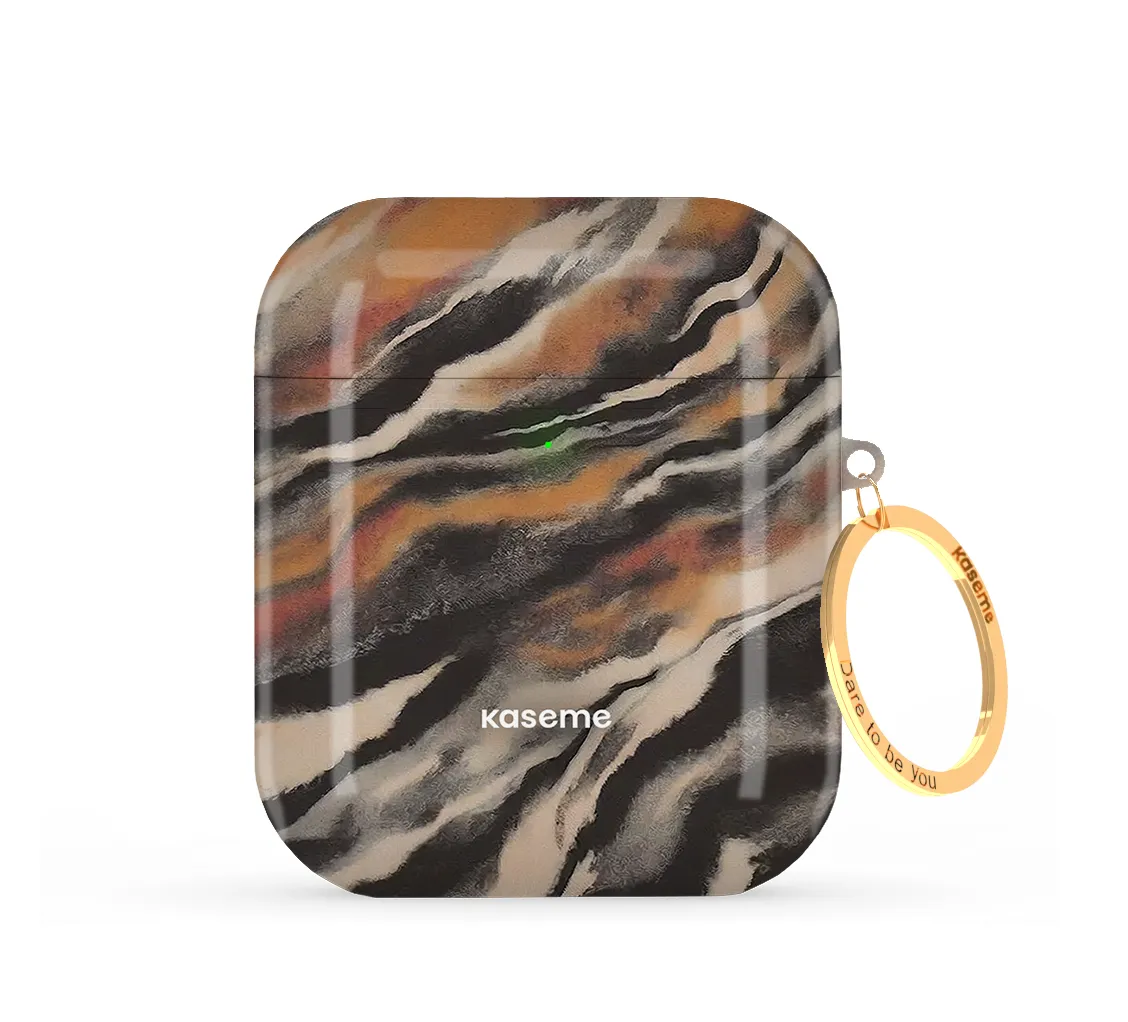 everyday airpods carry Earthy Jungle AirPods Case
