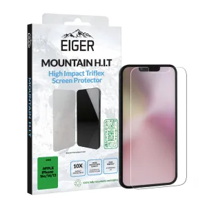 Eiger Mountain H.I.T Screen Protector for Apple iPhone 16e/ 14/ 13 business phone screen Mobile Guard Ultra Max