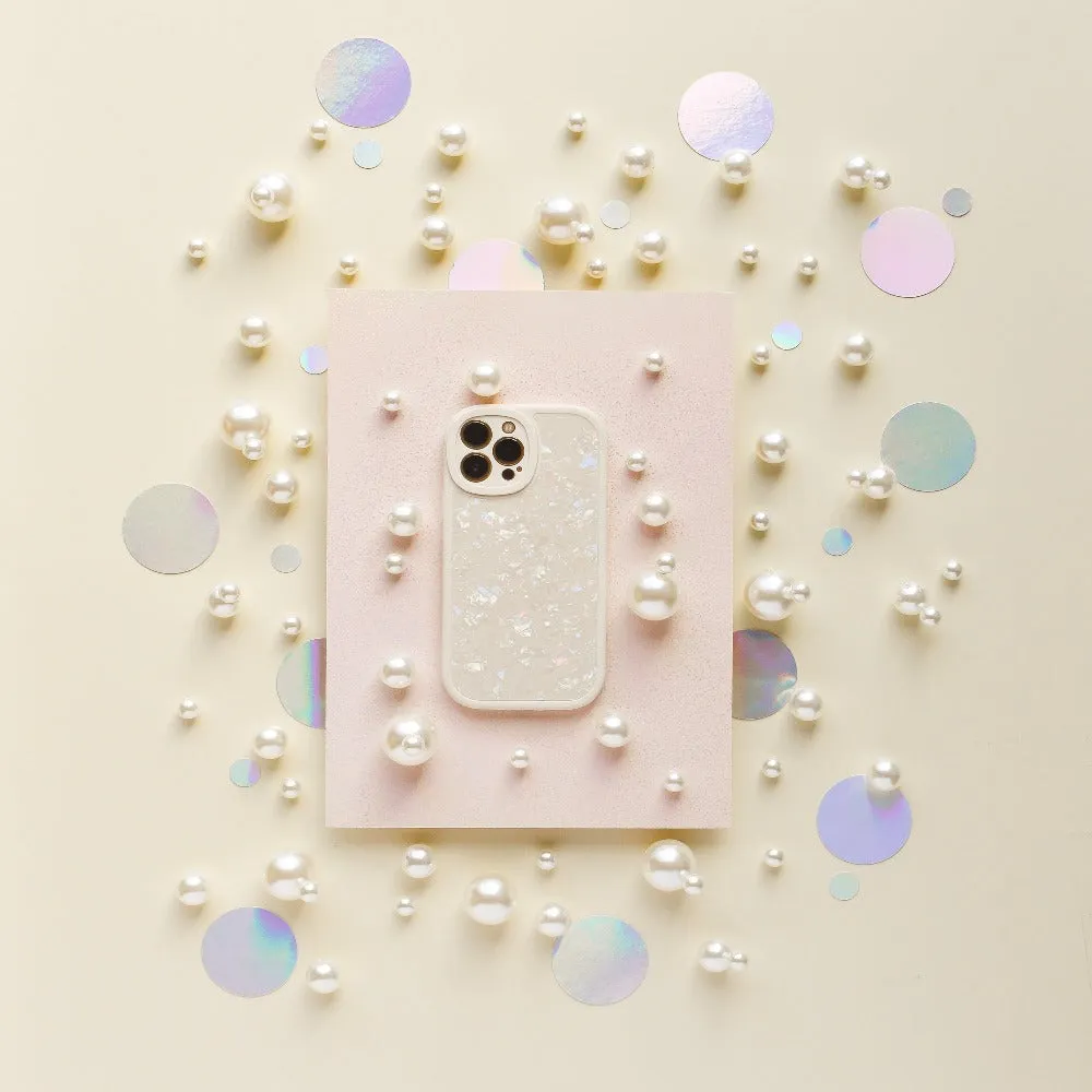 Moonstone Pearl Phone Case Trendy Texture