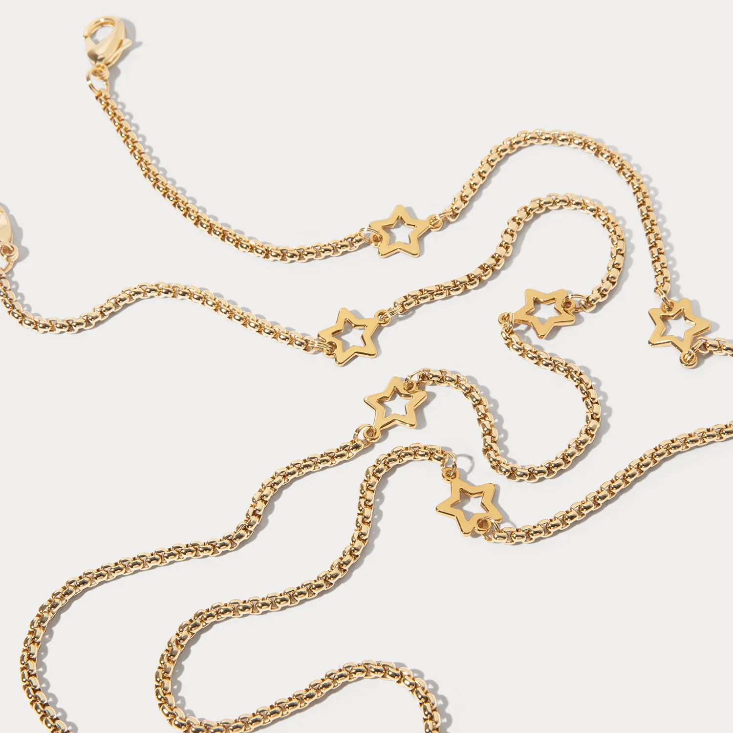 Millie Crossbody Strap - Gold/Gold festival