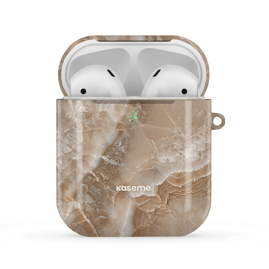 Crystallized Dreams AirPods Case Durable Rubber Bag