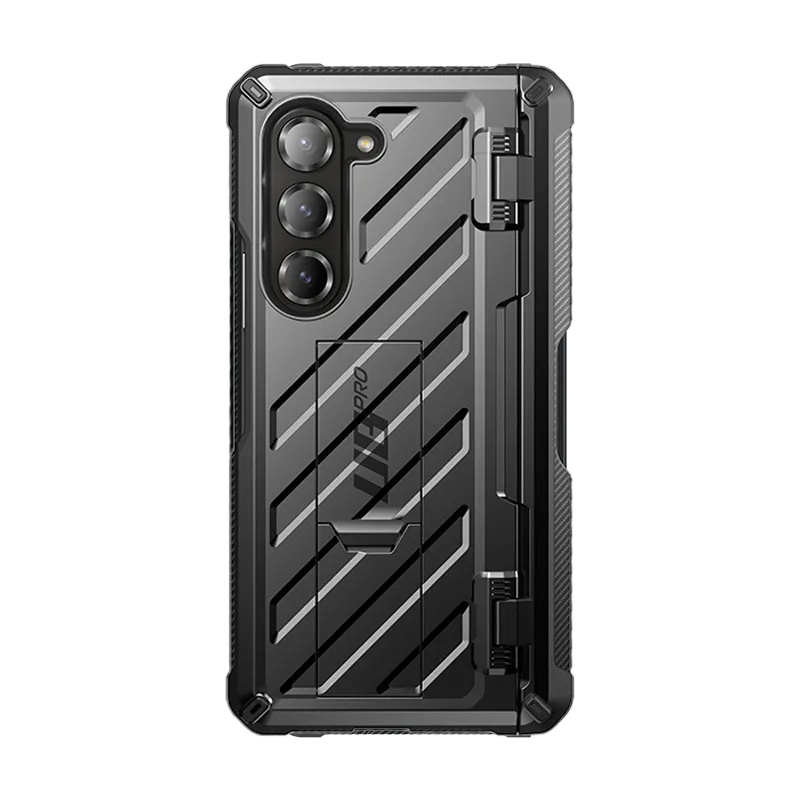 Minimal Look Modern Touch Galaxy Z Fold6 Unicorn Beetle PRO Rugged Case - Black