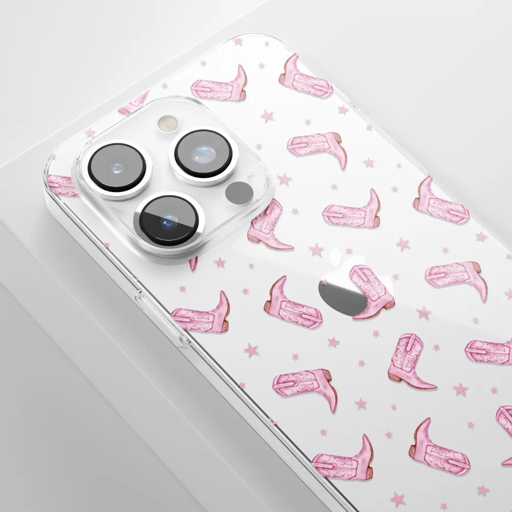 Premium Build Rugged Surface Build Clear Phone Case - Rodeo Ready