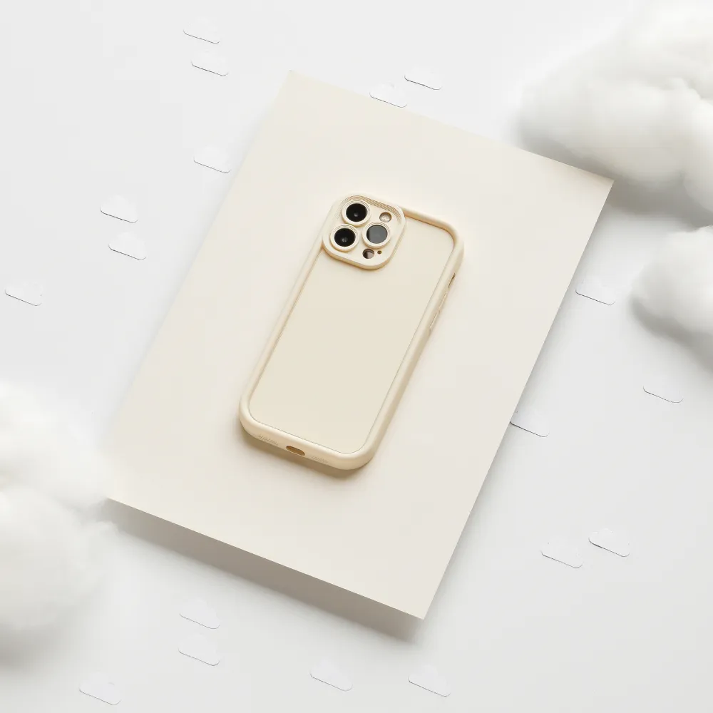 Slim Profiled Cloud Soft NAKD Phone Case - Cashmere Cream