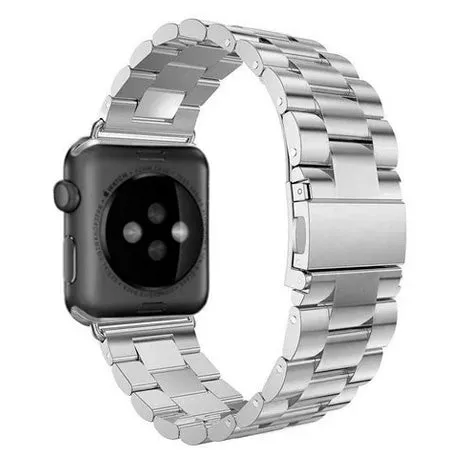 Apple Watch Steel Strap (Silver) Soft Band