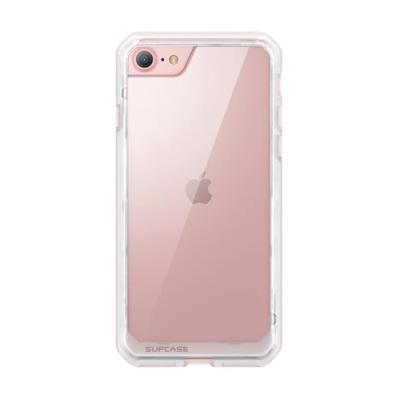 Premium Style Grip Control iPhone SE Unicorn Beetle Clear Hybrid Protective Bumper Case-Clear
