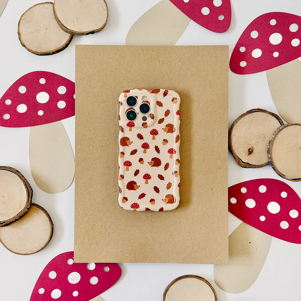 Wavy Phone Case - Forest Friends Protective Detail Stylish grip