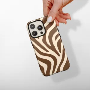 Tough Phone Case - Cocoa Safari Grip Control