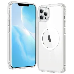 soft look FNTCASE for iPhone 11 Pro Clear Phone Case: Magnetic Charging Shockproof Magsafe Support