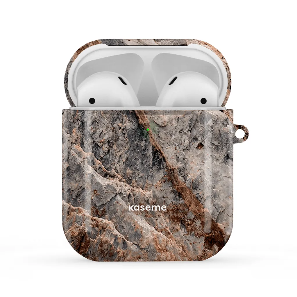 luxury handmade airpods cover sleek commuter gradient airpods cover Fossil Fable AirPods Case