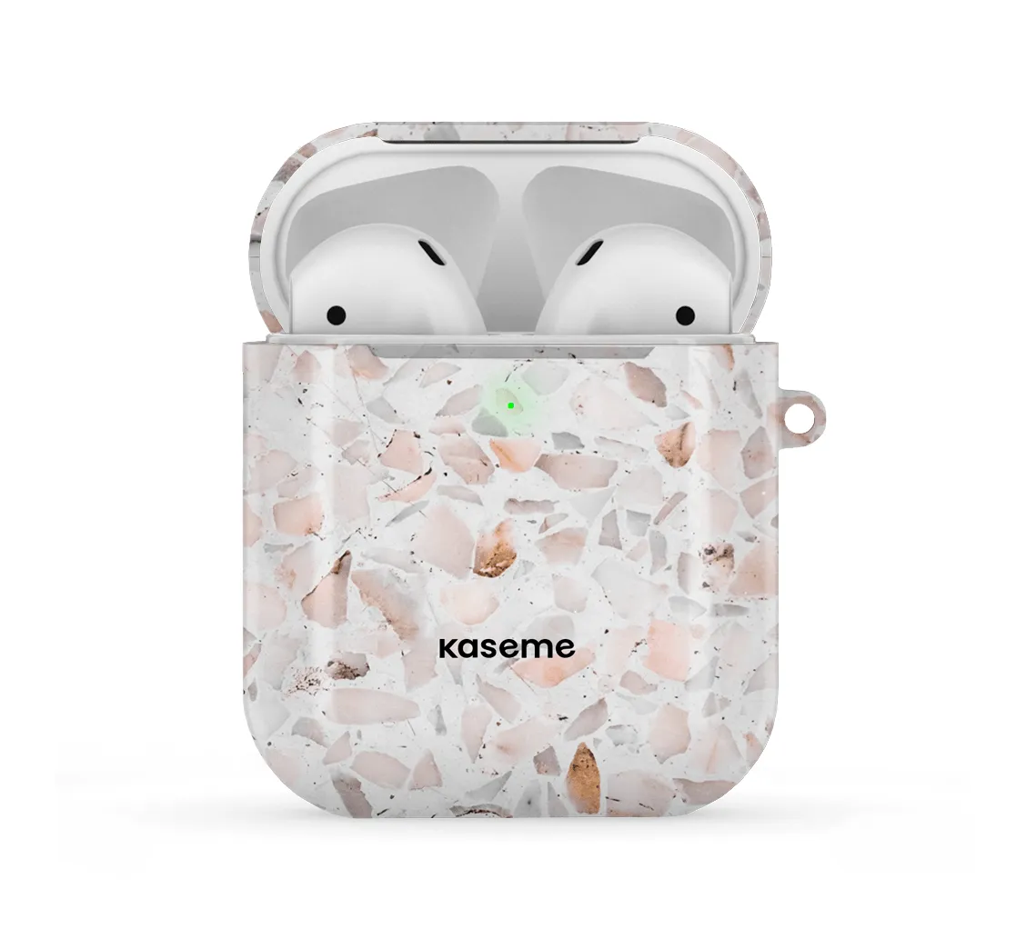 Trendy Rubber Organizer Frozen Stone AirPods Case