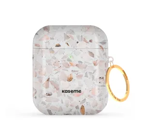 Smooth Silicone Texture Frozen Stone AirPods Case