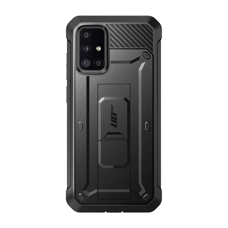 Tight Fit Refined Style Galaxy A51 5G Unicorn Beetle Pro Rugged Case-Black