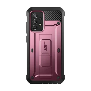 Galaxy A53 Unicorn Beetle PRO Rugged Holster Case-Burgundy Creative Style Frosted Finish