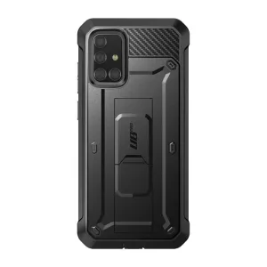Modern Grip Texture Galaxy A71 Unicorn Beetle Pro Rugged Case-Black