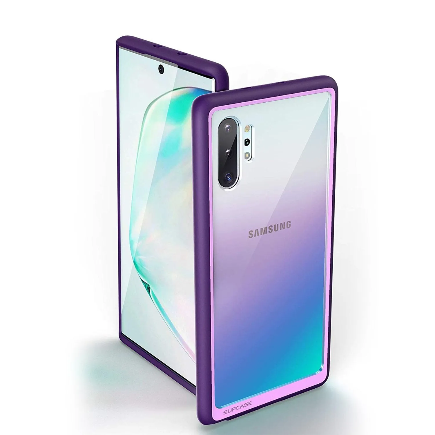 Galaxy Note10 Plus / Note10 Plus 5G Unicorn Beetle Style Slim Clear Case-Purple Color Finish Classic Finish