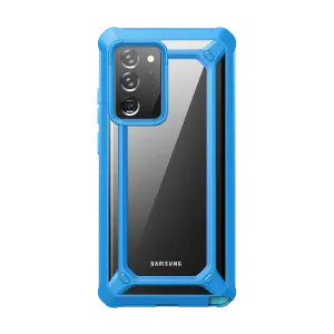 Clear Design Galaxy Note20 Ultra Unicorn Beetle EXO Clear Case-Blue