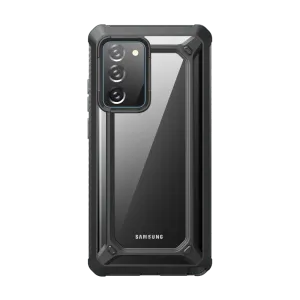 Galaxy Note20 Unicorn Beetle EXO Clear Case-Black High-End Detail Impact Cushion