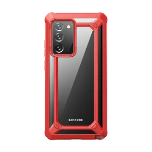 Light Edge Slim Protection Galaxy Note20 Unicorn Beetle EXO Clear Case-Red