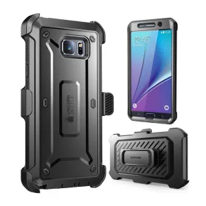 Galaxy Note5 Unicorn Beetle Pro Full Body Rugged Holster Case with Screen Protector-Black Everyday Comfort