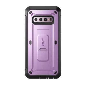 Galaxy S10 Unicorn Beetle Pro Rugged Holster Case Without Screen Protector-Purple Premium Detail Rugged Design
