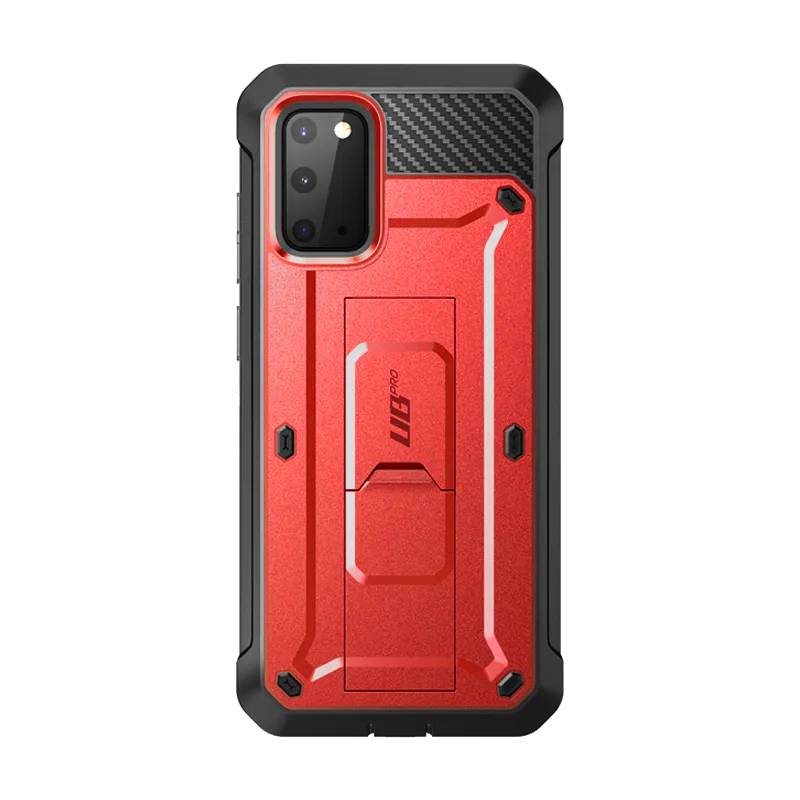 Galaxy S20 FE Unicorn Beetle Pro Rugged Case-Metallic Red Portable Accessory Waterproof Design