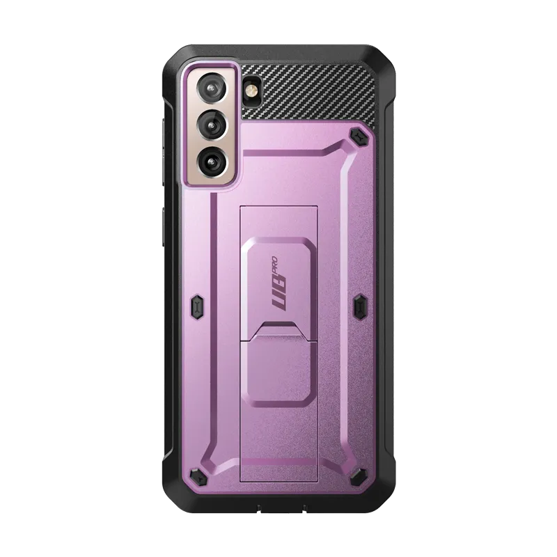 Galaxy S21 Plus Unicorn Beetle Pro Rugged Case-Metallic Purple Smooth Craft Smooth Finish