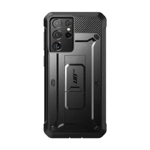 Galaxy S21 Ultra Unicorn Beetle Pro Rugged Case-Black Luxury Shine Rugged Detail Layer