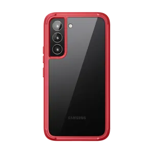 Stylish Cover Galaxy S22 Plus Unicorn Beetle EDGE XT Bumper Case-Metallic Red