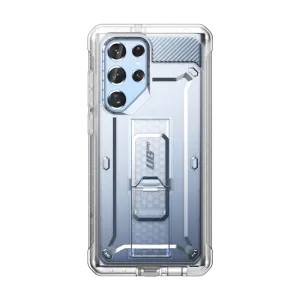 Travel Friendly Galaxy S22 Ultra Unicorn Beetle PRO Rugged Case-Ice