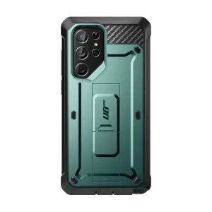 Smooth Edge Design Comfort Fit Galaxy S22 Ultra Unicorn Beetle PRO Rugged Case-Seafoam