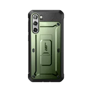 Luxury Grip Sleek Feel Galaxy S23 Plus Unicorn Beetle PRO Rugged Case-Dark Green