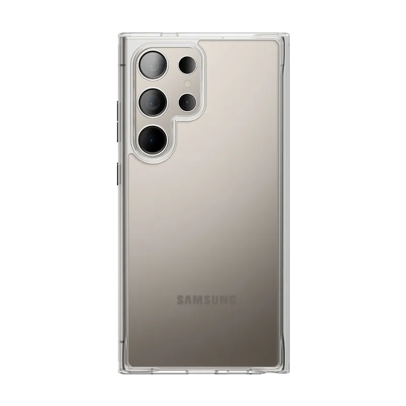 Hybrid Pattern Galaxy S24 Ultra Unicorn Beetle Style Slim Clear Case-Clear