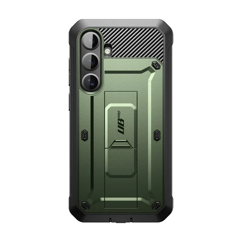 Classic Grip Light Protection Galaxy S25 Plus Unicorn Beetle PRO Rugged Case-Dark Green
