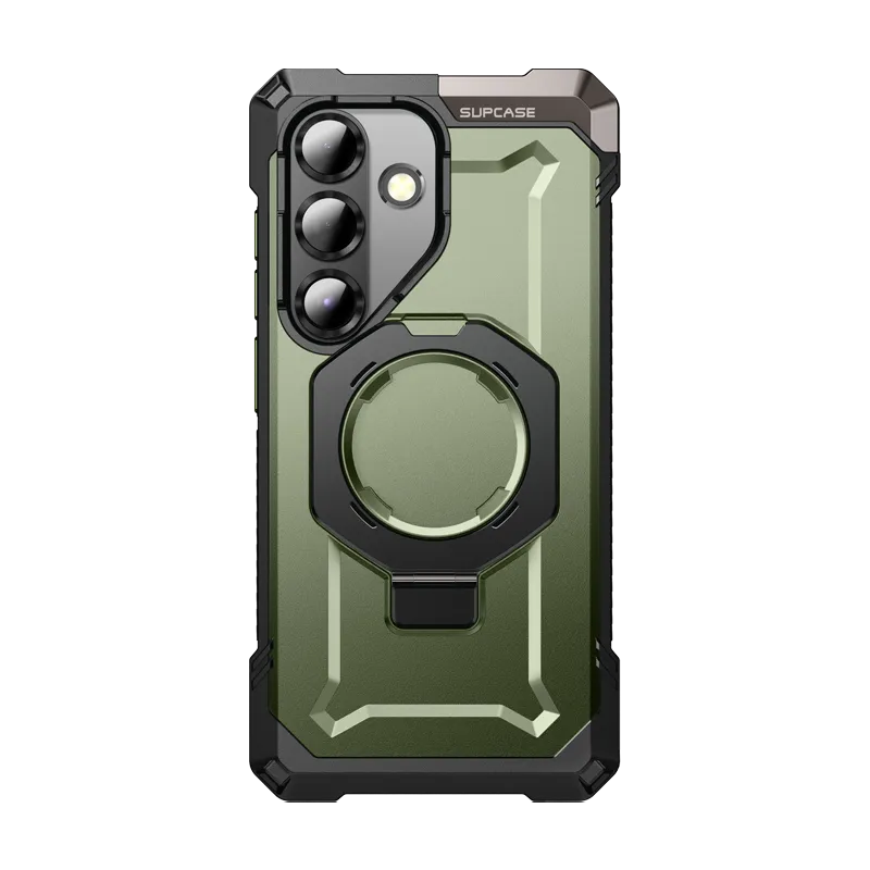 Compact Grip Galaxy S25 UB Grip MagSafe Phone Case-Dark Green
