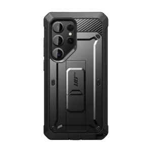 Everyday Comfort Hybrid Surface Layer Galaxy S25 Ultra Unicorn Beetle PRO Rugged Case-Black