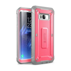 Galaxy S8 Plus Unicorn Beetle Pro Full Body Holster Case with Screen Protector-Pink Simple Finish