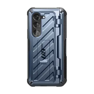 Galaxy Z Fold5 Unicorn Beetle PRO Rugged Case with S-Pen Holder-Metallic Blue Daily Carry Drop Protection
