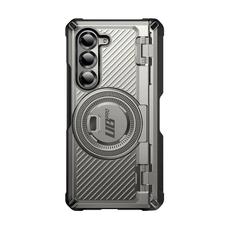 Galaxy Z Fold6 Unicorn Beetle PRO Mag Rugged Case - Titan Gray Premium Detail