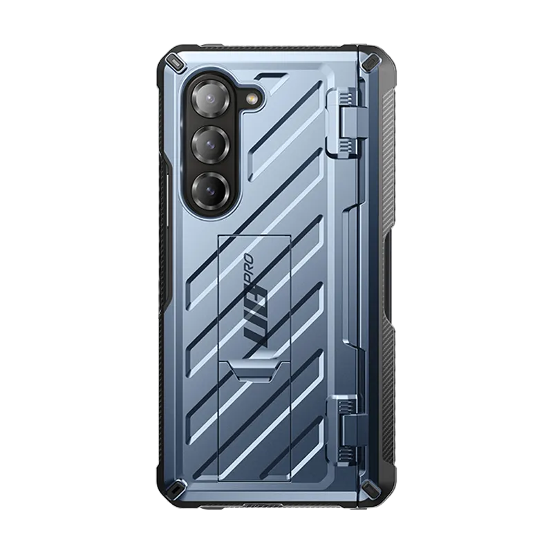 Galaxy Z Fold6 Unicorn Beetle PRO Rugged Case - Metallic Blue Polished Style
