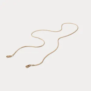 Shock Absorbent Gear Soft Grip Gia Crossbody Strap - Gold/Gold