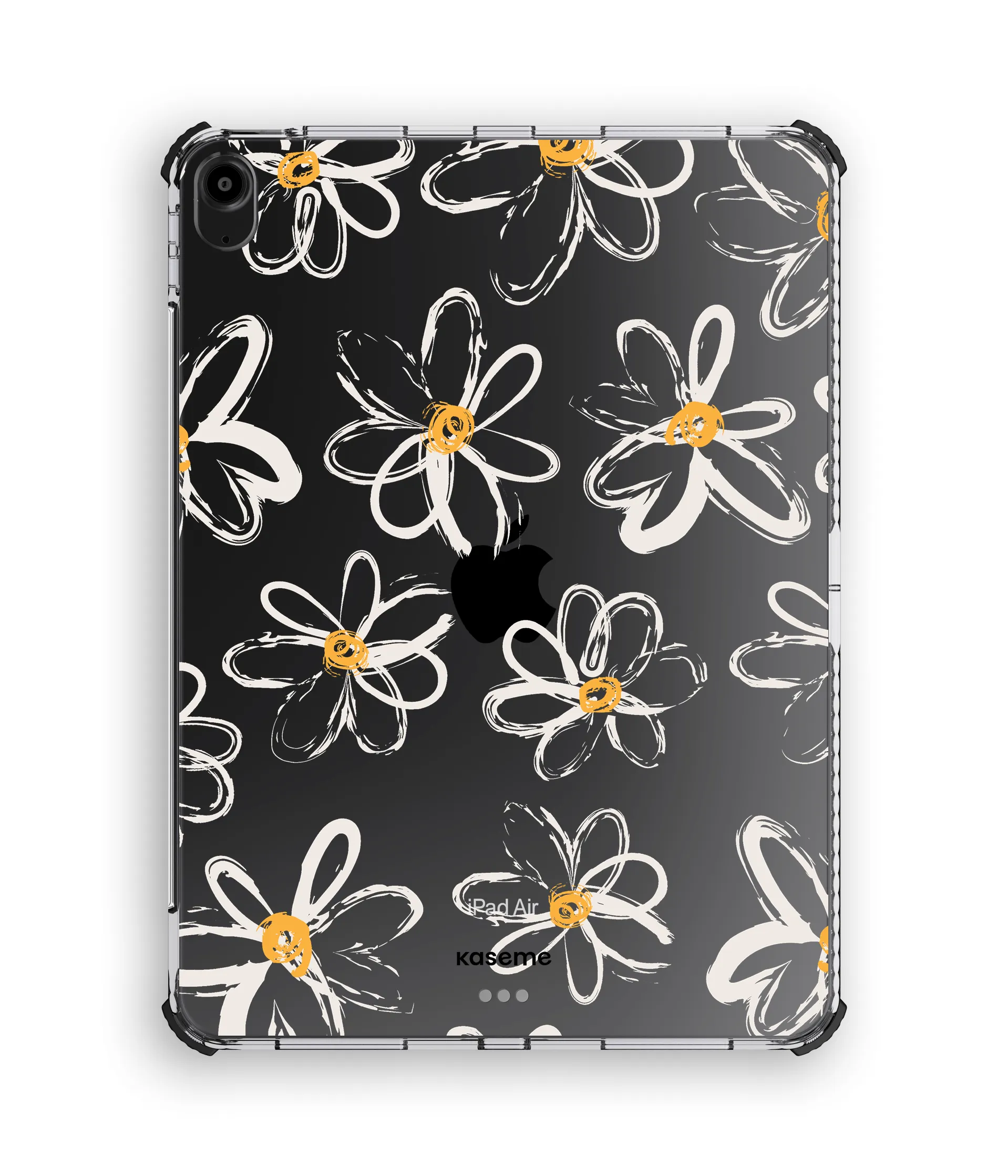 Give me flowers iPad Clear Case light duty pad protector Office Essential