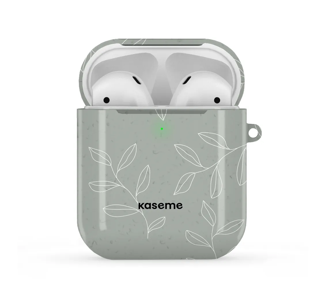 Gloomy AirPods Case Modern Travel Holder Modern Compact Shell