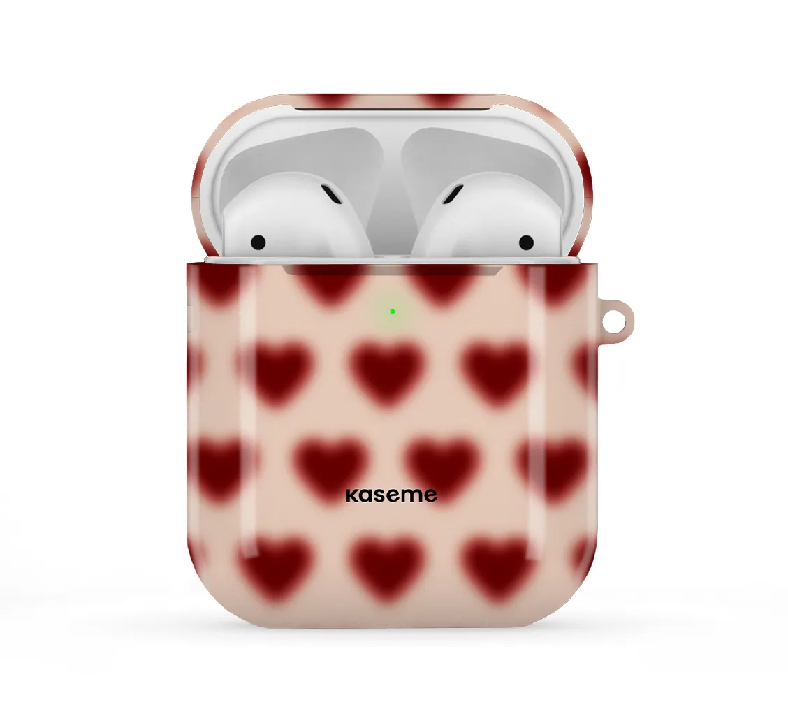 Sweetheart AirPods Case Minimalist Tech Pouch eco friendly silicone case