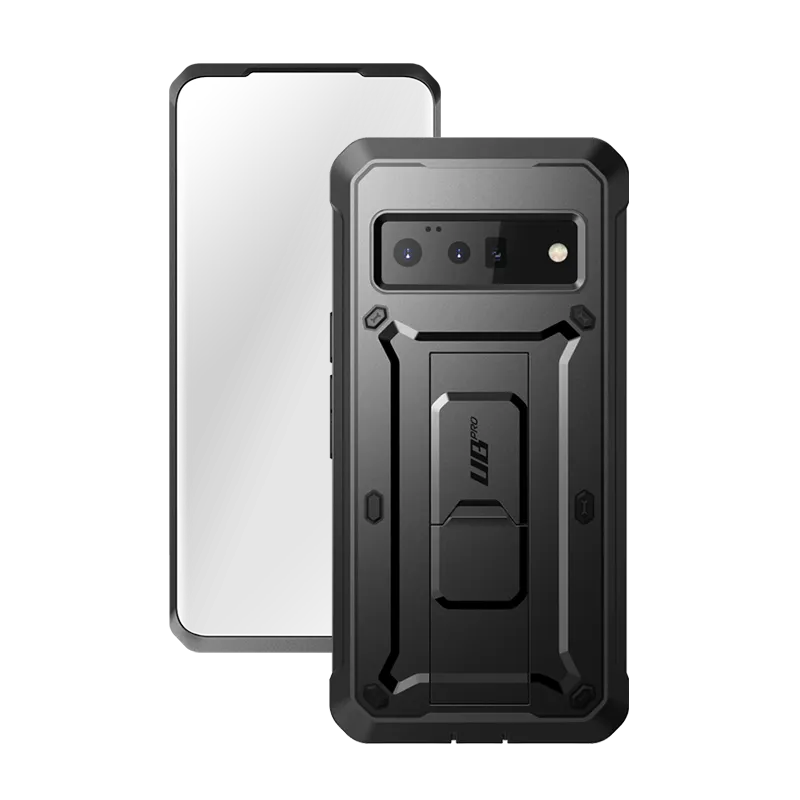 Google Pixel 6 Pro Unicorn Beetle PRO Rugged Holster Case-Black Durable Grip