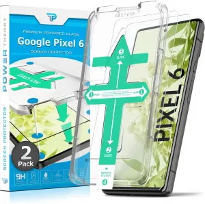 Nano Glass Guard anti crack tempered glass Google Pixel 6 Tempered Glass Screen Protector [2-Pack]