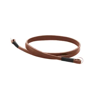 Gordy's Lug Mount Horizontal Leather Neck Strap 40in - Dark Brown/Black Comfortable Multicolor Design