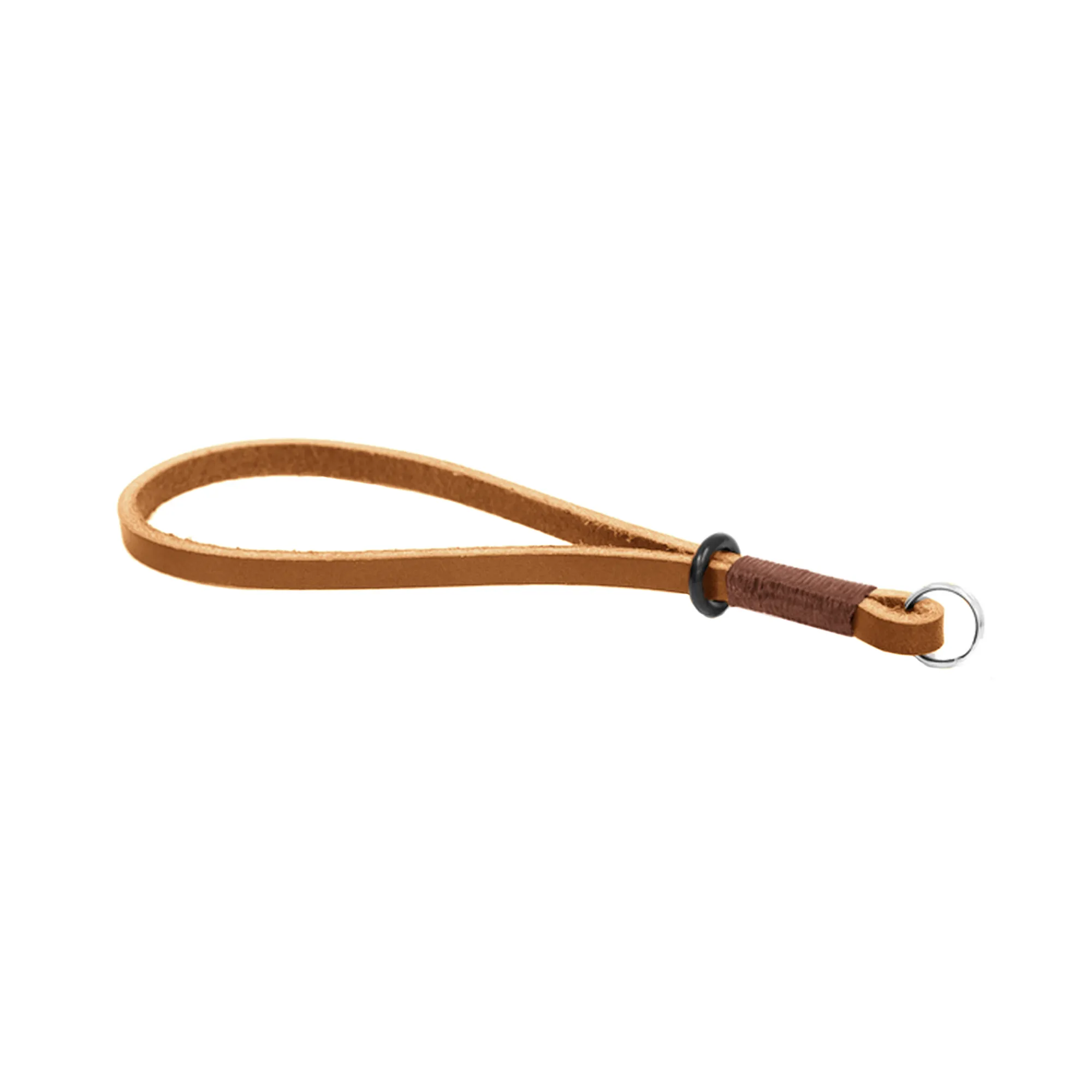 hands free operation Daily Ready Gordy's Lug-Mount Leather Camera Wrist Strap, Long - Light Brown/Brown