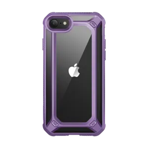 Matte Coating iPhone 7 / 8 Unicorn Beetle Exo Clear Case-Purple